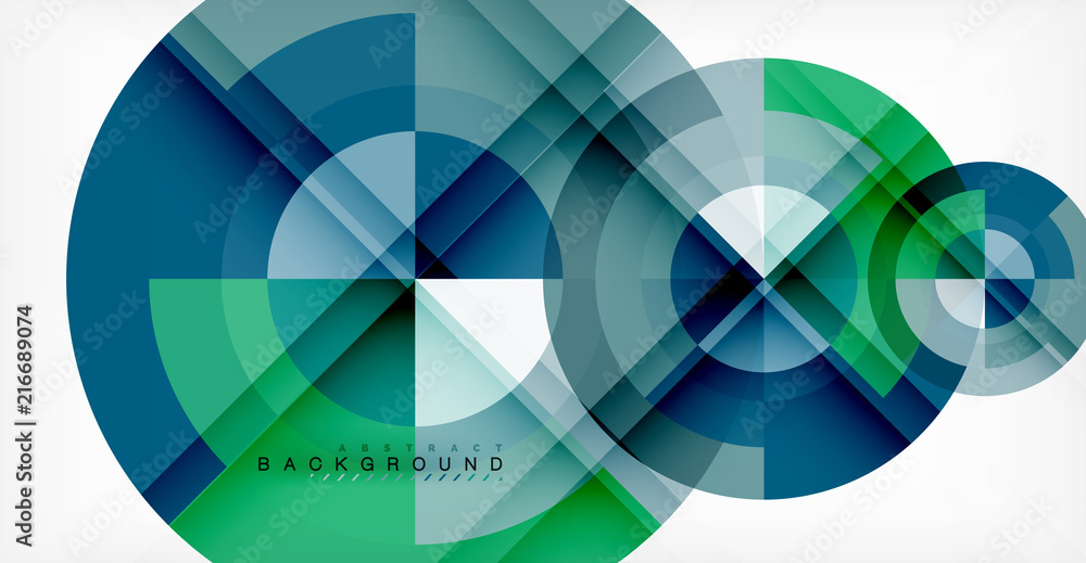 Vector circle abstract background Vector circle abstract background