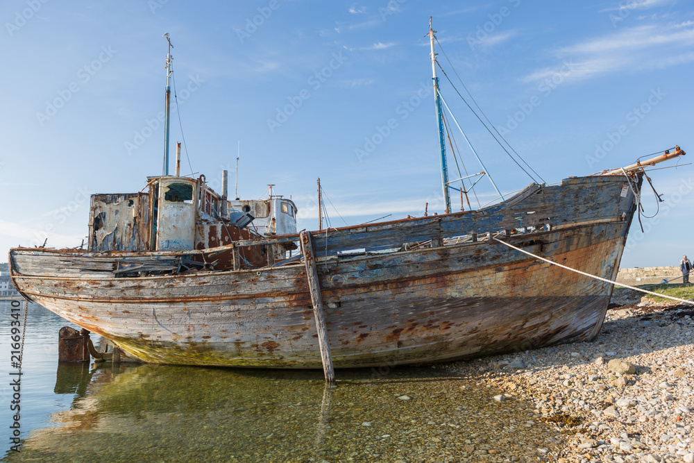 Cimetière de bateaux Camaret Cimetière de bateaux Camaret