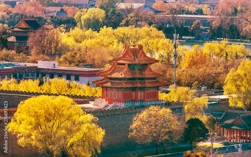 Photography Arrow Watch Tower Gugong Forbidden City Palace Beijing China