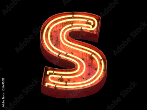 Wallpaper Mural Big city light neon font. Torontodigital.ca