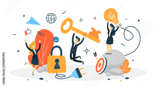 Access concept illustration