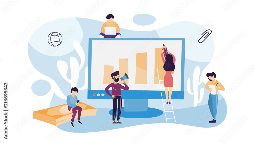 Benchmarking concept illustration