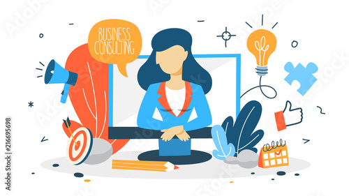 Business consulting concept
