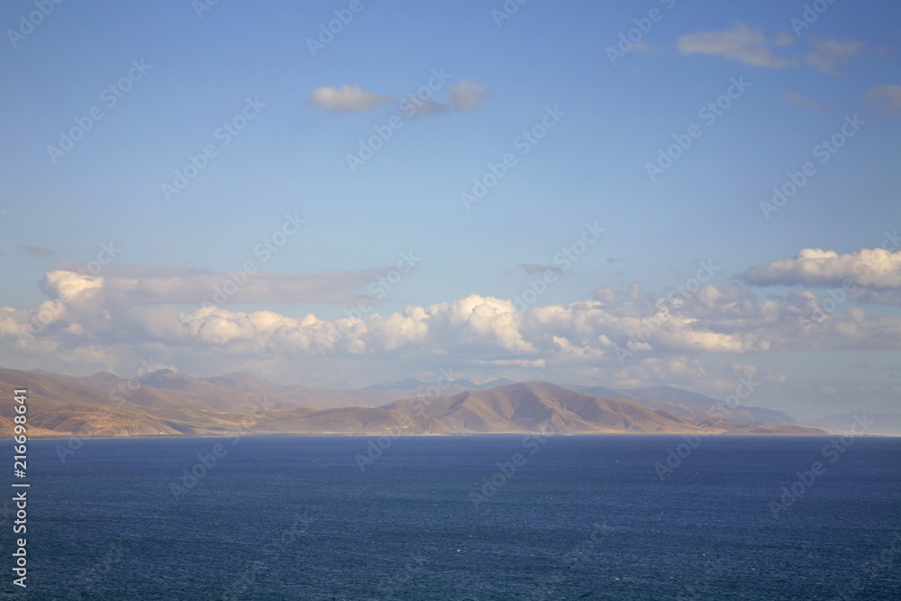 View of Lake Sevan. Armenia