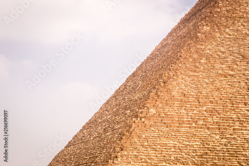 Pyramids at Giza  Cairo  Egypt