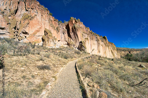 Exotic Views of Bandelier National Monument in New Mexico