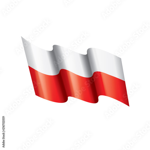Free Download Poland flag, vector illustration - GFXLoad