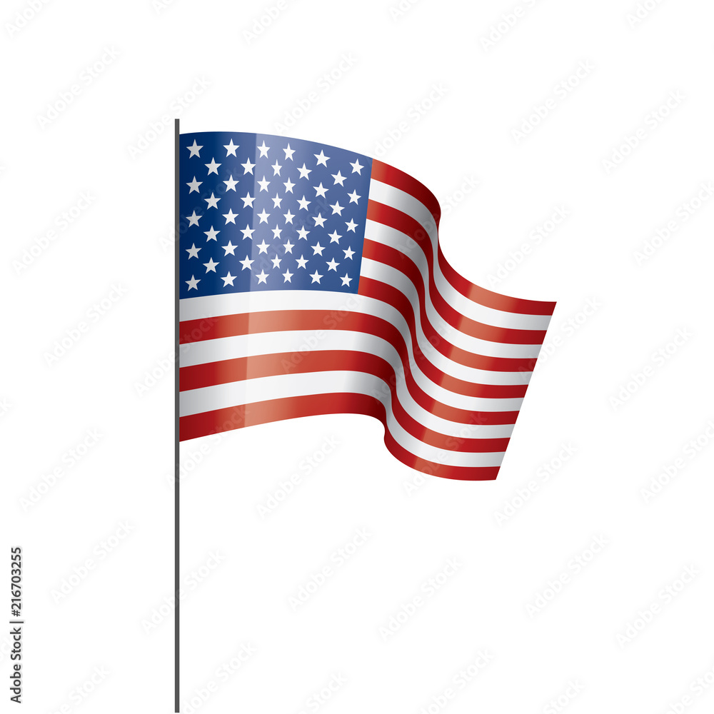 USA Flag isolated