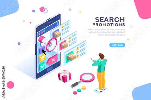 Vr, virtual augmented reality and futuristic banking concept with characters. Gadget of the future, smartphone tech for payment. Flat Isometric character vector illustration.