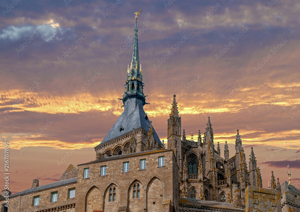 Fototapeta premium Mont-Saint-Michel