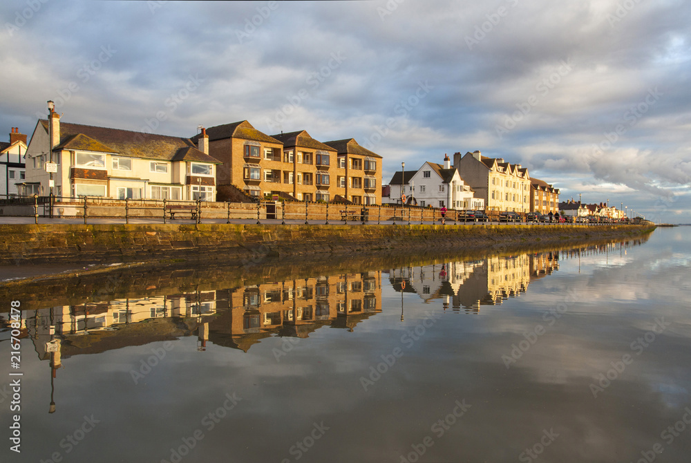 Naklejka premium Marine Lake Reflection