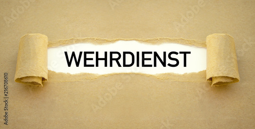 Obraz na płótnie Wehrpflicht Wehrdienst Bundeswehr