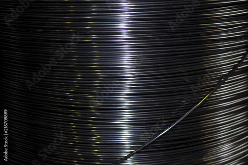 Coil of thick 6 8 10 mm industrial metal steel wire