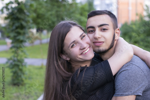 Pure happiness of two lovely people © Pavlo Plakhotia