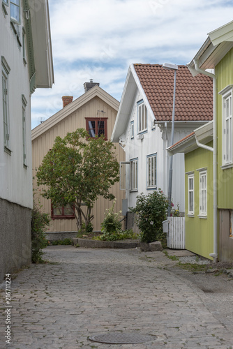 Old part of Mollosund in Sweden © JazzaInDigi