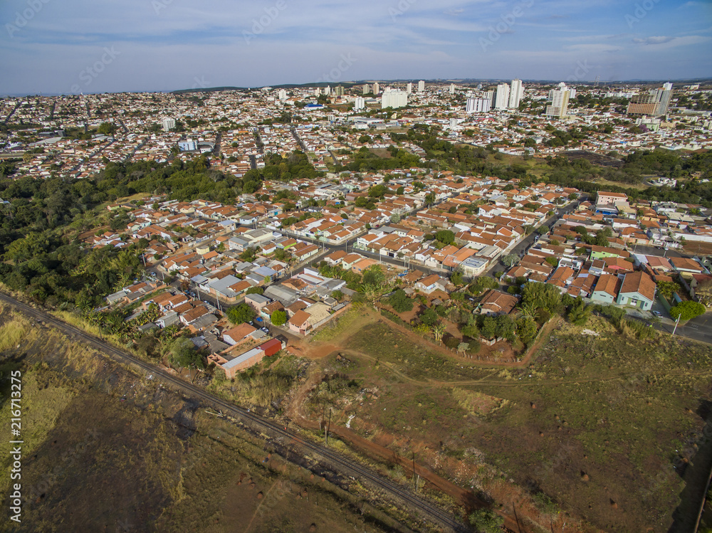 Small cities in South America, Botucatu in São Paulo, Brazil 
