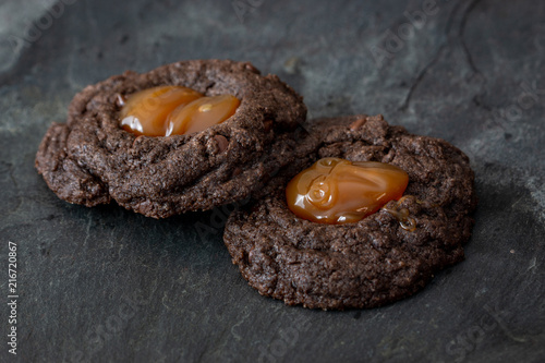 salted caramel drop cookies without salt