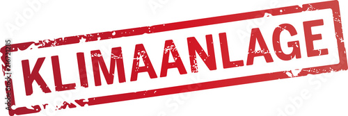 roter stempel klimaanlage