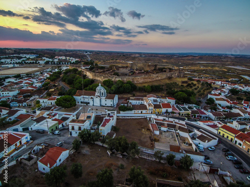 Castro Marim. Village of Algarve in Portugal next to Spain