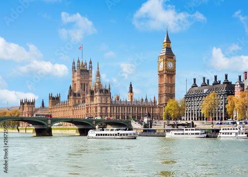 Houses of Parliament and Big Ben, London, United Kingdom