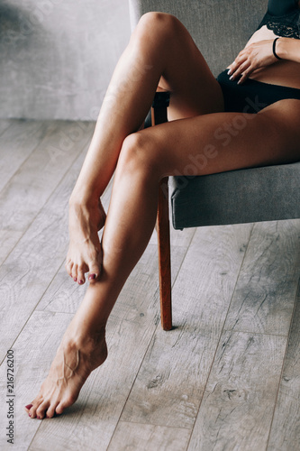 Beautiful female legs
