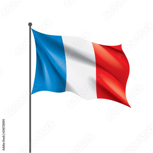 Free Download France flag, vector illustration - GFXLoad