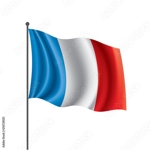 Free Download France flag, vector illustration - GFXLoad