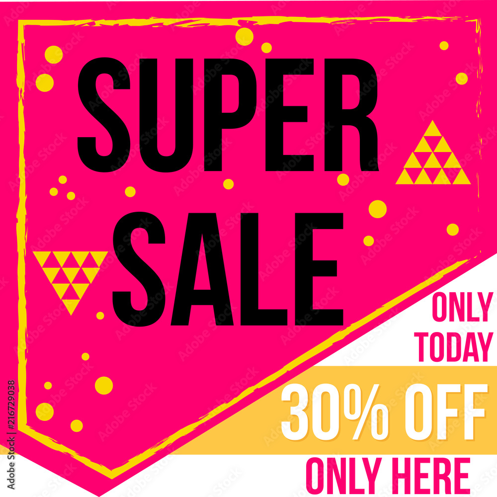 Sale banner template design. special offer, end of season , This weekend only . vector illustration. Sale banner template design. special offer, end of season , This weekend only . vector illustration.