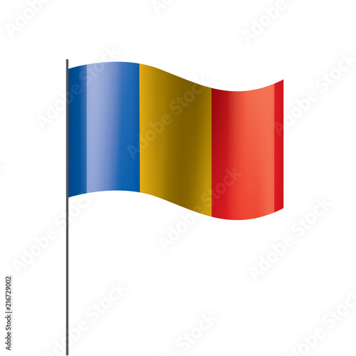 Chad flag, vector illustration Free Download Chad flag, vector illustration - GFXLoad