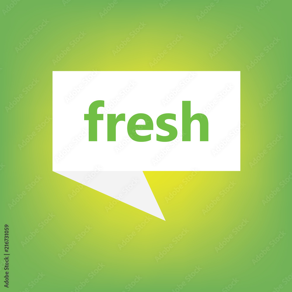 fresh concept- vector illustration fresh concept- vector illustration