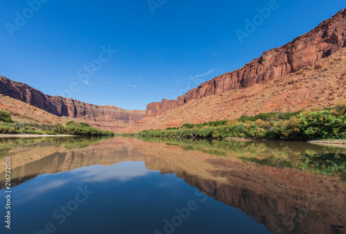 Scenic Colorado River Landscape Moab Utah