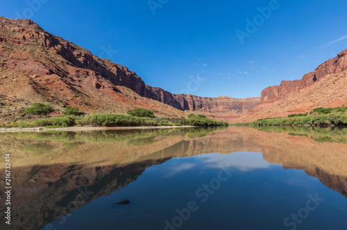 Scenic Colorado River Landscape Moab Utah