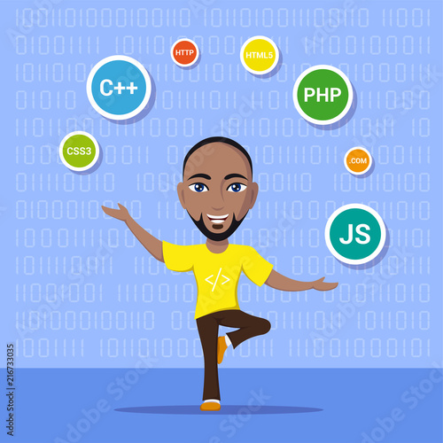 programmer man character
