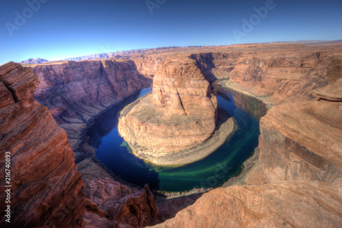 Horseshoe Bend in Page Arizona. An amazing Natural Formation