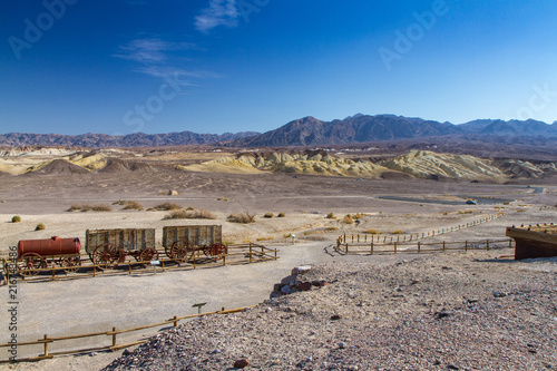 Twenty Mule Team Wagons in Death Valley National Park
