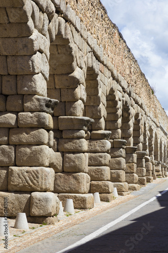 Fototapeta Naklejka Na Ścianę i Meble -  Segovia -  The archs of Aqueduct.