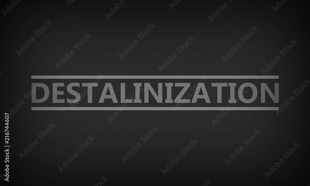 Destalinization