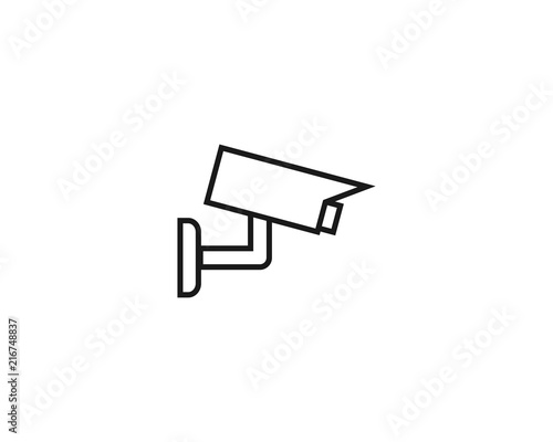 Security camera vector