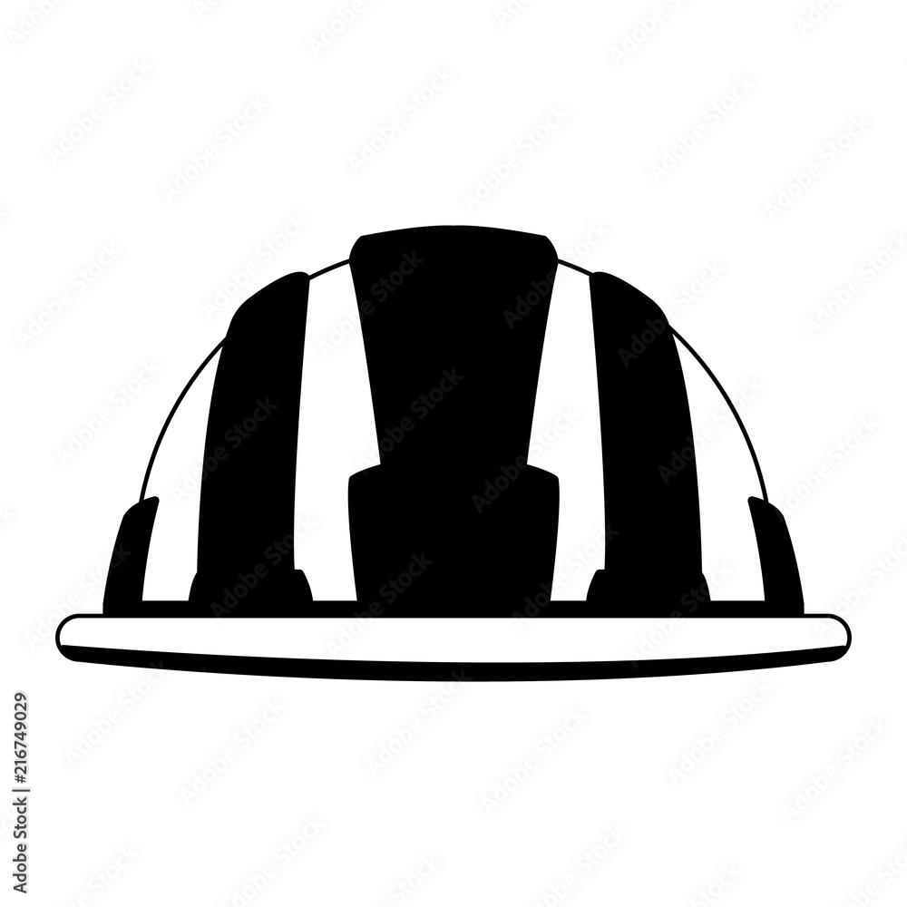Worker helmet isolated vector illustration graphic design Worker helmet isolated vector illustration graphic design