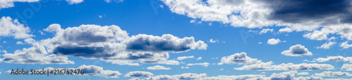 Panoramic clouds