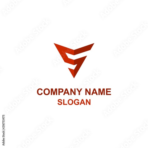 S letter initial arrow logo. Free Download S letter initial arrow logo. - GFXLoad