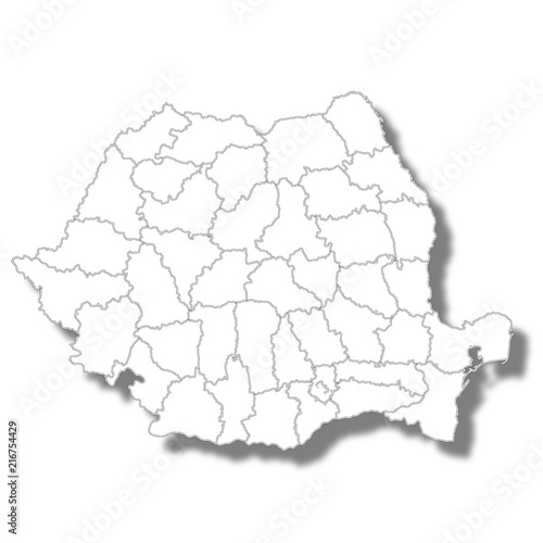 ルーマニア 国 地図 アイコン