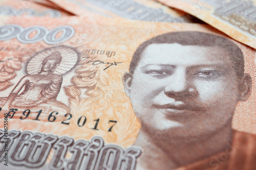 Wallpaper Mural Close up the Cambodia Riel Banknotes Torontodigital.ca