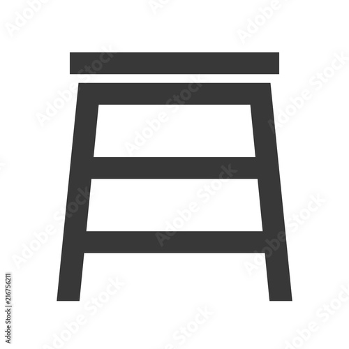 chair, house keeping and cleaning service related icon set, glyph design