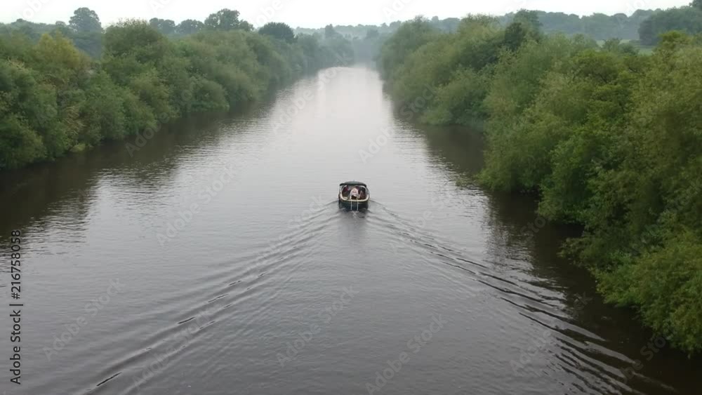 A boat ride on the River Dee A boat ride on the River Dee