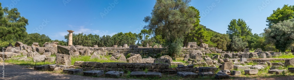 Temple de Zeus, site archéologique d'Olympie