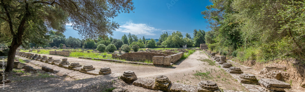 Leonidaion, site archéologique d'Olympie