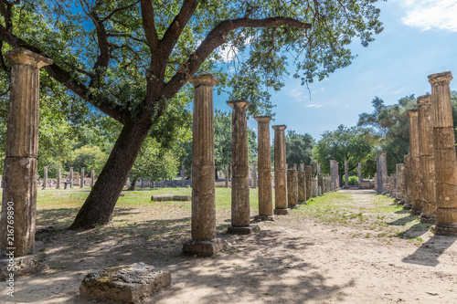 Palestre, site archéologique d'Olympie