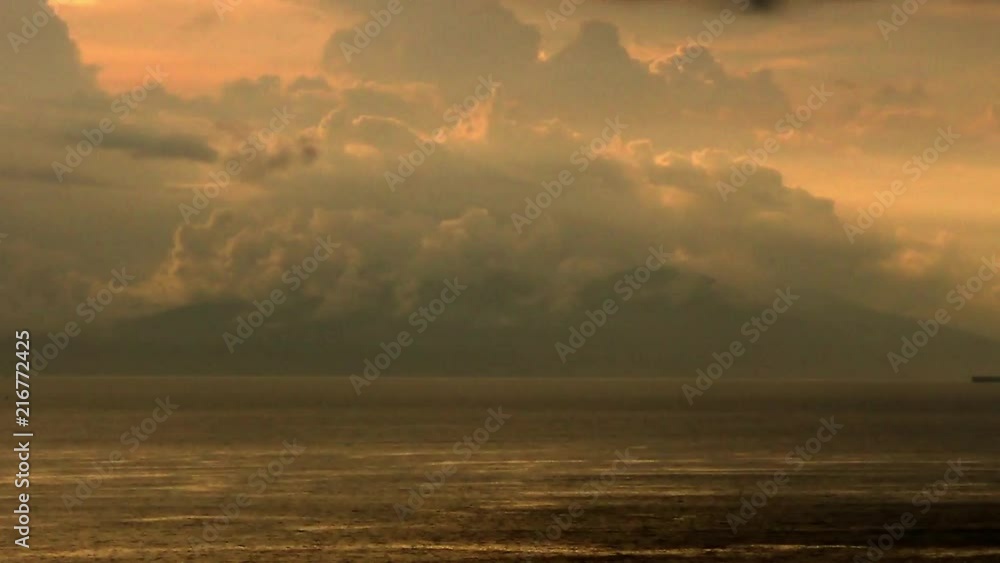 Timelapse of clouds over Mount Agung Ubud Bali Timelapse of clouds over Mount Agung Ubud Bali