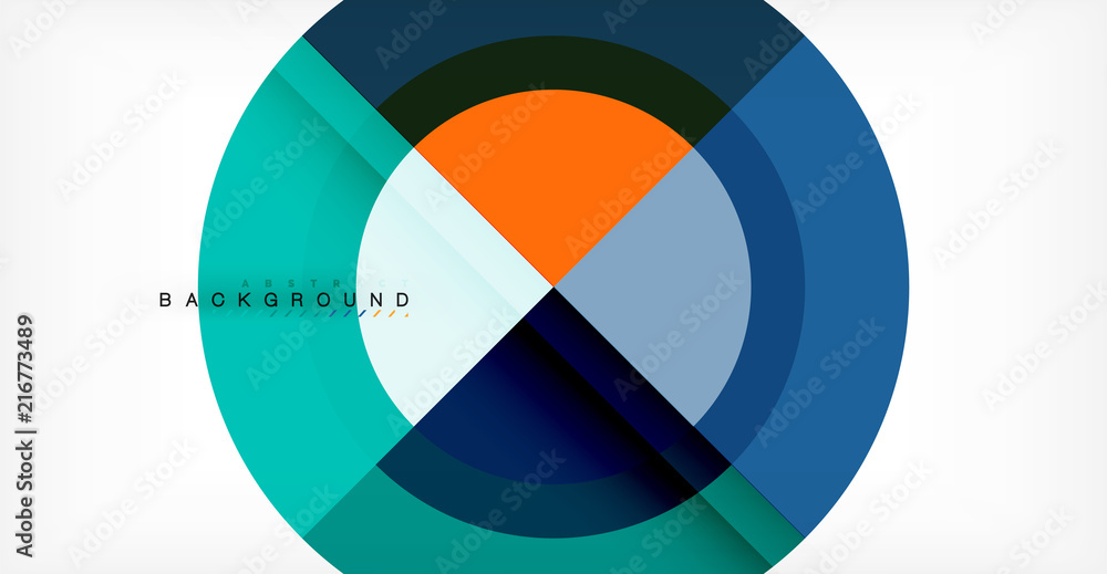 Vector circle abstract background Vector circle abstract background